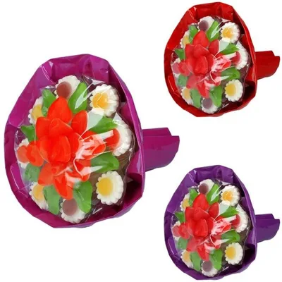 Bombone Gumene Candy Flower Mix 145 g