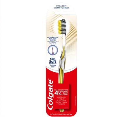 Colgate Cetkica Slim Soft Advanced Gold