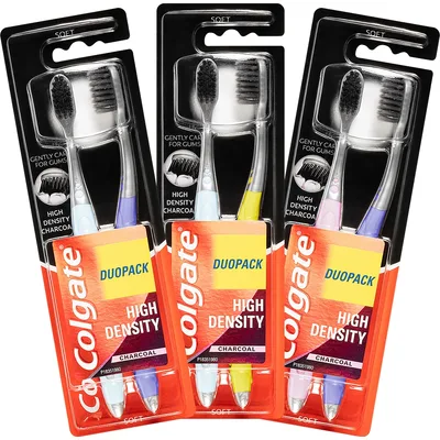 Colgate Cetkica High Density Charcoal Soft