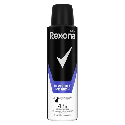 Dezodorans Rexona Invisible Ice 150 ml