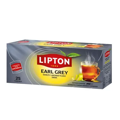 Čaj Crni Earl Grey Classic Lipton 50 g