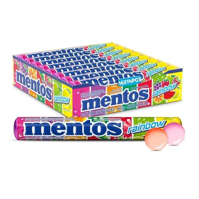 Bomb.Mentos Rainbow 38 g