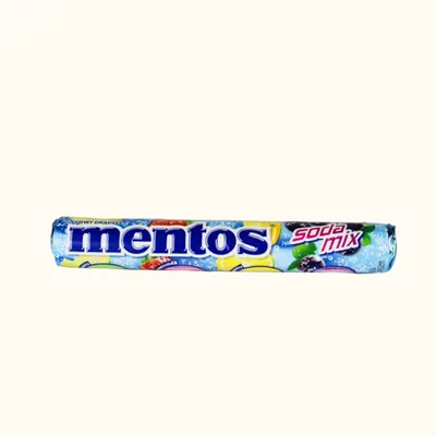 Bombone Mentos Soda Mix Bombona 38 g