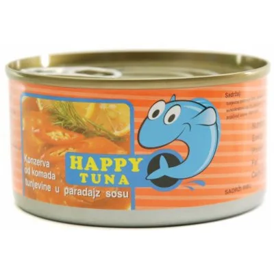 Tunj.Happy U Paradajz Sosu Novimpex 170 g