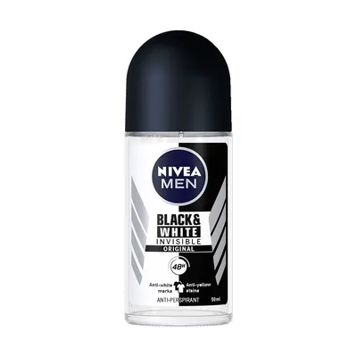 Nivea Deo Roll On Black & White For Men 50 ml
