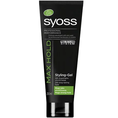 Syoss Gel Za Kosu Max Hold Henkel 250 ml