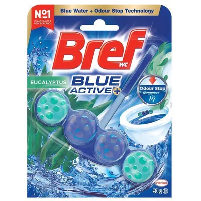 Bref Osvezivac Za Wc Solju Blue Activ Chlorine Eucaliptus 50 g