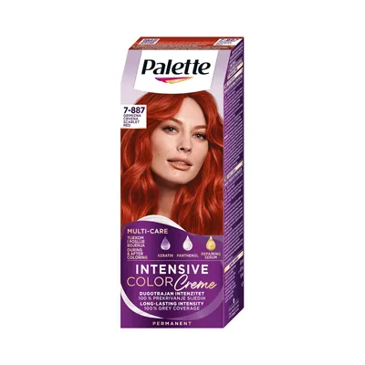 Boja Za Kosu Palette Icc Rv6 Scarlet Red