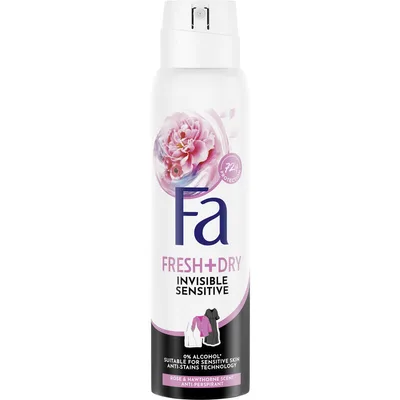 Fa Deo Spray Invisible Sensitive 150 ml