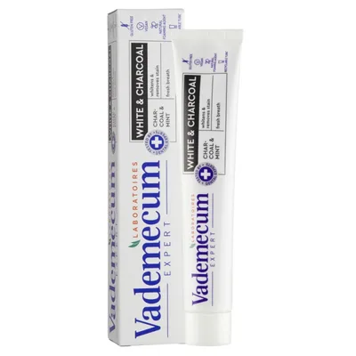 Vademecum Pasta Za Zube White&charcoal 75 ml