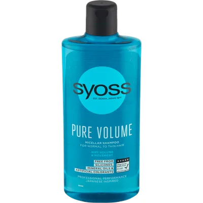 Syoss Šampon Za Kosu Pure Volume 440 ml