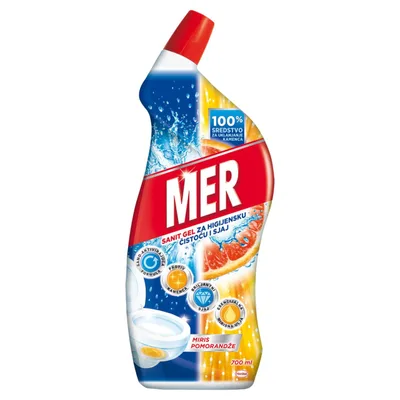 Mer Sanit Gel Orange 700 ml