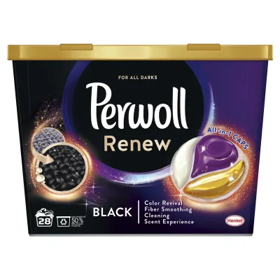 Perwoll Det Kaps Renew&care Black Perw