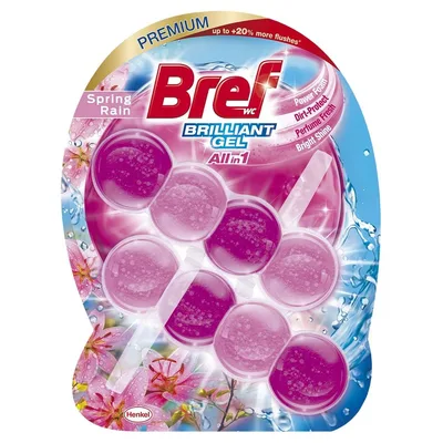 Bref Osv Wc Brill Gel Sp Rain 84 g