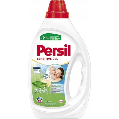 Persil Det Gel Sensitiv 19wl 855 ml