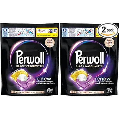 Perwoll Det Kaps Renew Black 12wl