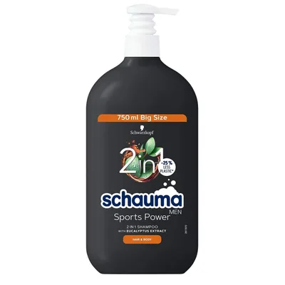 Šampon Sports Power Schauma 750 ml