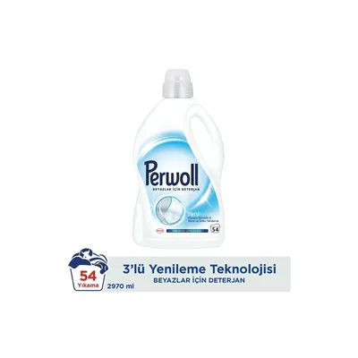 Perwoll Tecni Det. White 2,97 L