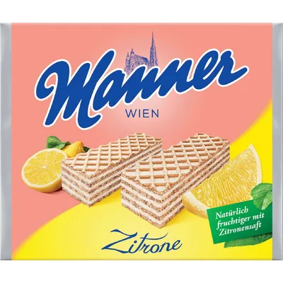 Napolitanke Manner Limun 75 g