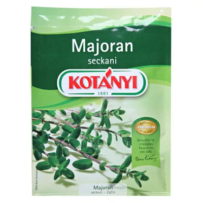 Kotanyi Majoran Mrvljeni Kesica 6 g