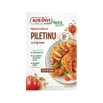 Kotanyi Mesavina Zacina Quick&easy Za Pecenu Piletinu 40 g