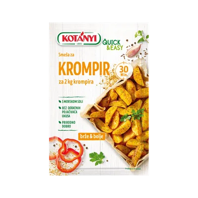 Mesavina Zacina Quick&easy Za Peceni Krompir 30 g