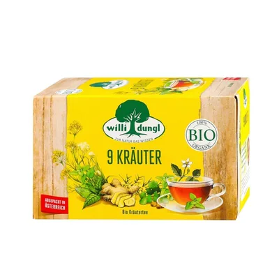 Čaj Organski 9 Vrsta Bilja Willi Dungl 40 g