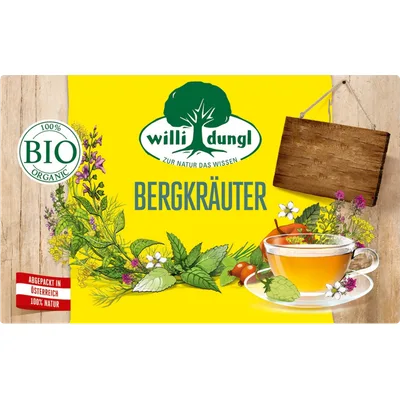 Čaj Organski Đumbir Limun Willi Dungl 36 g
