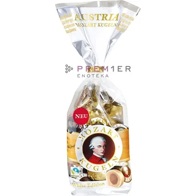 Bombonjera Mozart Kugle Bela 231 g