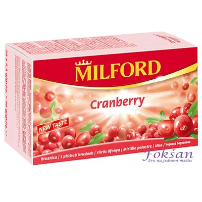 Caj Brusnica Milford 46 g