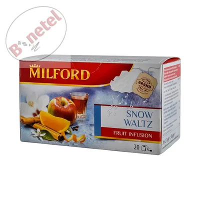 Čaj Snežni Valcer Kajsija&badem&punch Milford 50 g