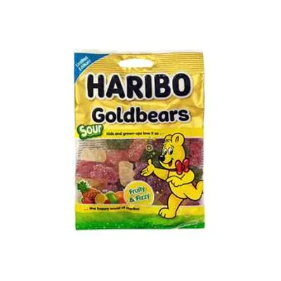 Bombon Gumena Haribo Goldbears Sour 100 g