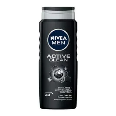 Nivea Gel Tuš Nbc Men Active Cl 500 ml