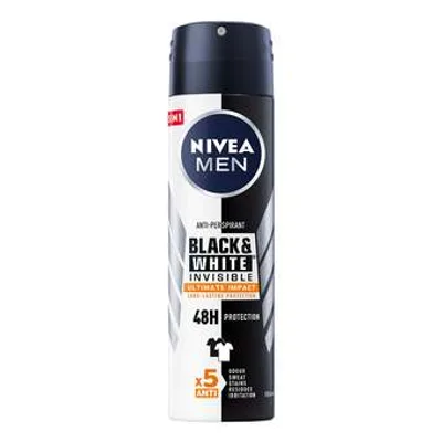 Nivea Deo Spr B&w Ult Impact M Niv 150 ml