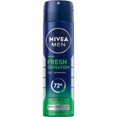 Nivea Deo Fresh Men Sprej Krema Men 150 ml
