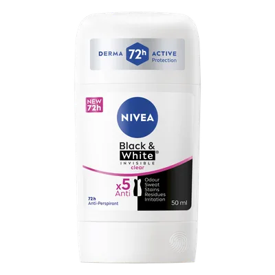 Nivea Stick Black&wh Inisib M 50 ml
