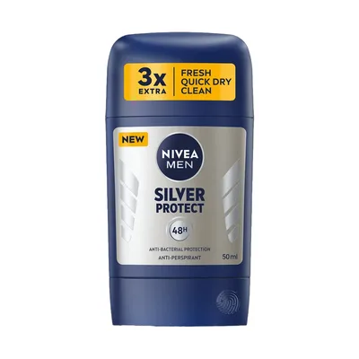 Nivea Deo Stik Men Silver Protec Niv 50 ml