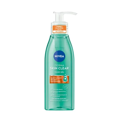 Nivea Gel Čišćenje Lica Derma 150 ml