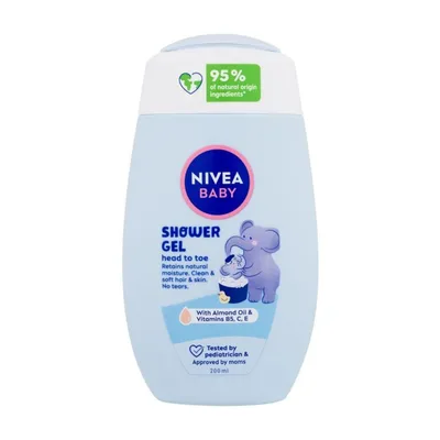 Nivea Šampon&kupka Baby 200 ml
