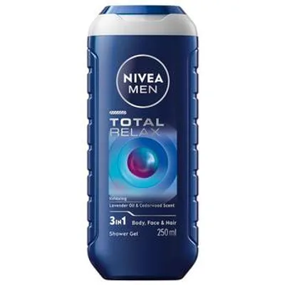 Nivea Gel Tuš Men Total Relax 250 ml