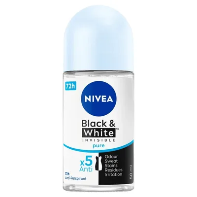 Nivea Rollon Z B&w Invisible Pure