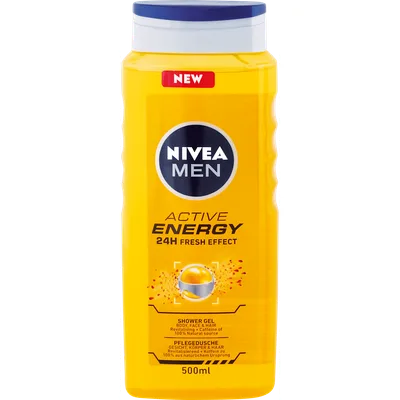 Nivea Gel Za Tusiranje Active Energy For Men 500 ml