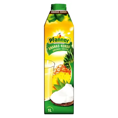 Voćni Napitak Pfanner Ananas- Kokos Brik 1 L