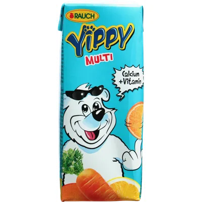 Sok Yippy Multivitamin Rauch 200 ml