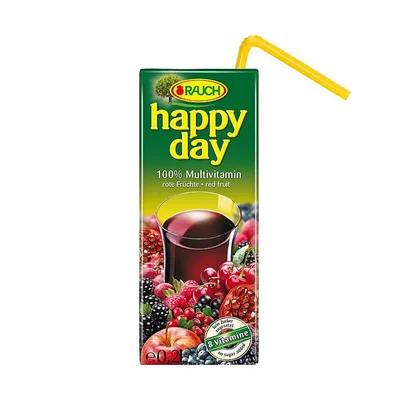 Sok Multivitamin Happy Day 100% Tp 200 ml