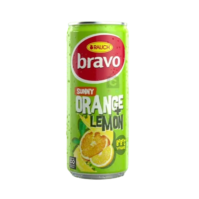 Bravo Sunny Orange Limun Can 330 ml