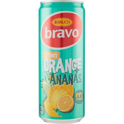 Sok Sunny Orange Ananas Limenka Bravo Rauch 330 ml