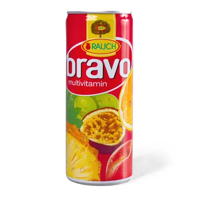 Sok Rauch Bravo Multivitamin Limenka 250 ml