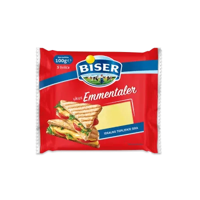 Biser Sir Toplj. Ementaler Mlekoprodukt 100 g