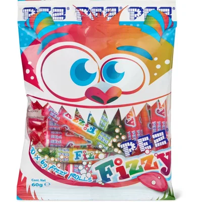 Bombone Komprimat Fizzy Pez 9 g